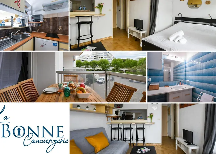 Arena / à 2min / Parking Privé / Terrasse Apartamento La Grande-Motte