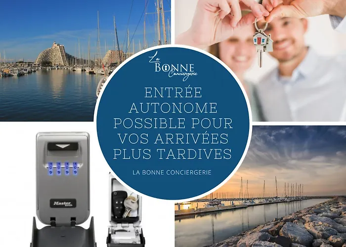 Arena / à 2min / Parking Privé / Terrasse La Grande-Motte